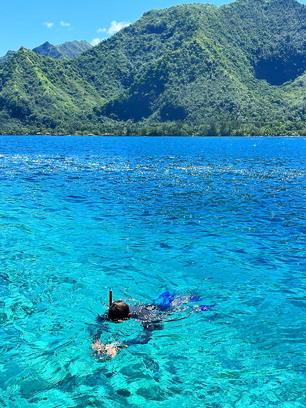 Snorkeling sur la patate merveilleuse Snorkeling sur la patate merveilleuse