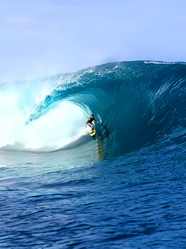 Spot de Teahupoo : la vague Spot de Teahupoo : la vague