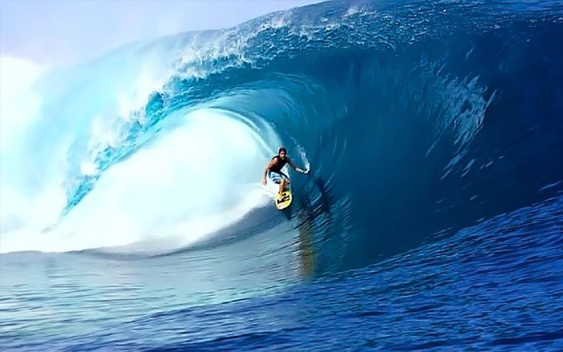 Spot de surf de Teahupoo Spot de surf de Teahupoo
